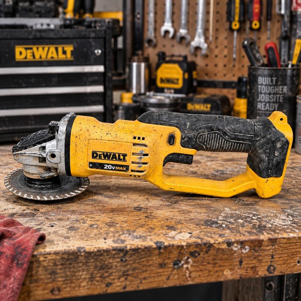 DEWALT DCG412 20V MAX 4-1/2" Cordless Angle Grinder Tool Only Type 4